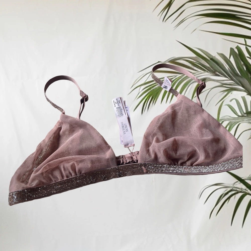 Victoria's Secret Sheer Bralette - Mauve